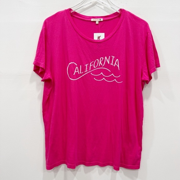 Sundry Pink Short Sleeve California Tee Size 3 - Picture 1 of 6